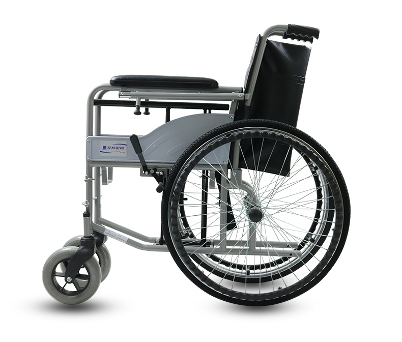 互邦轮椅hbg20-b钢管折叠带餐板座便残疾人代步车 hbg20-b 半躺型